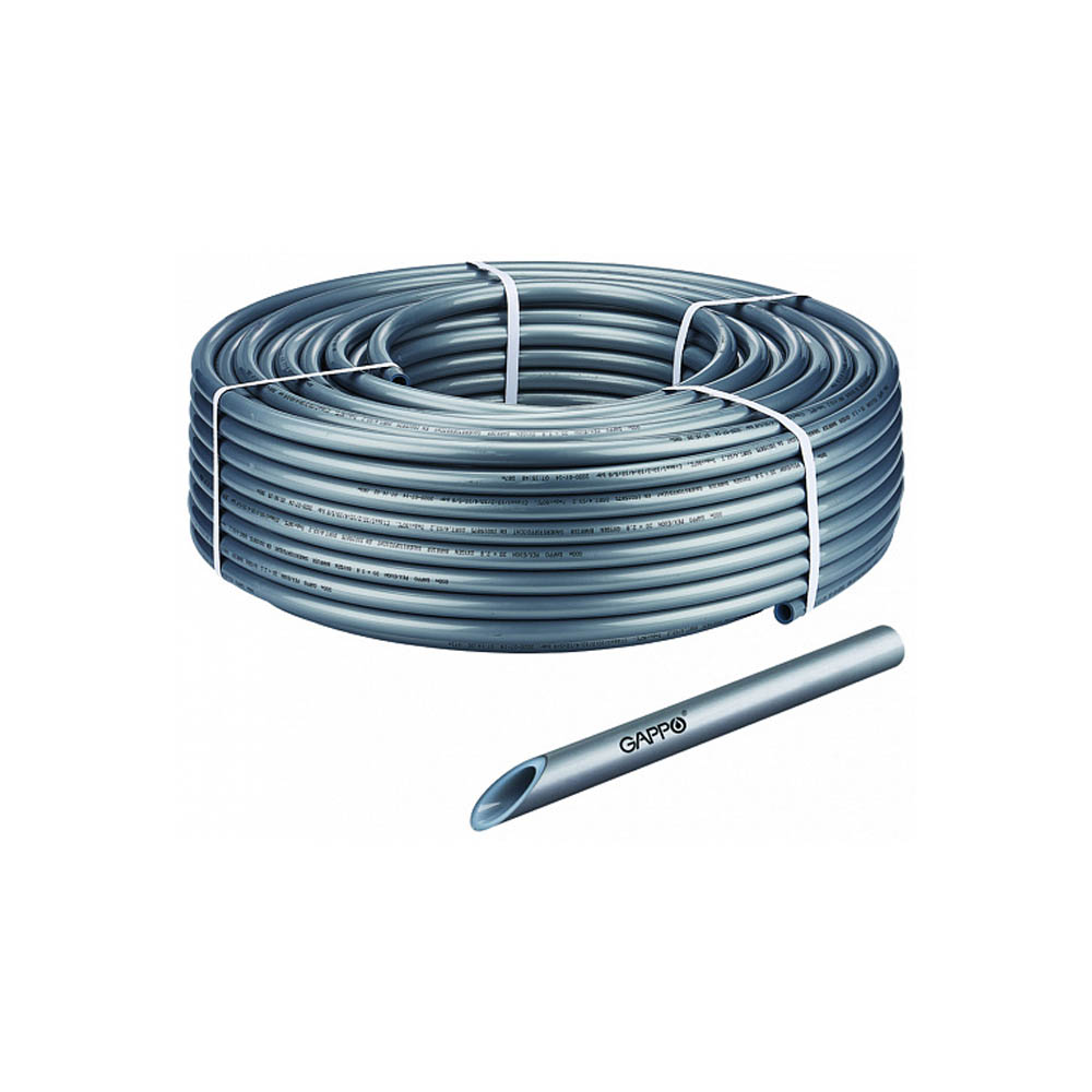 Труба PEXb/EVOH с кислородным барьером для систем радиаторного и напольного отопления Gappo 20 x 2,8 (G1391)